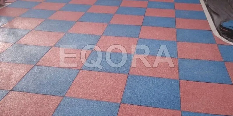 Резиновое покрытие из крошки для автосервисов в Заводоуковске